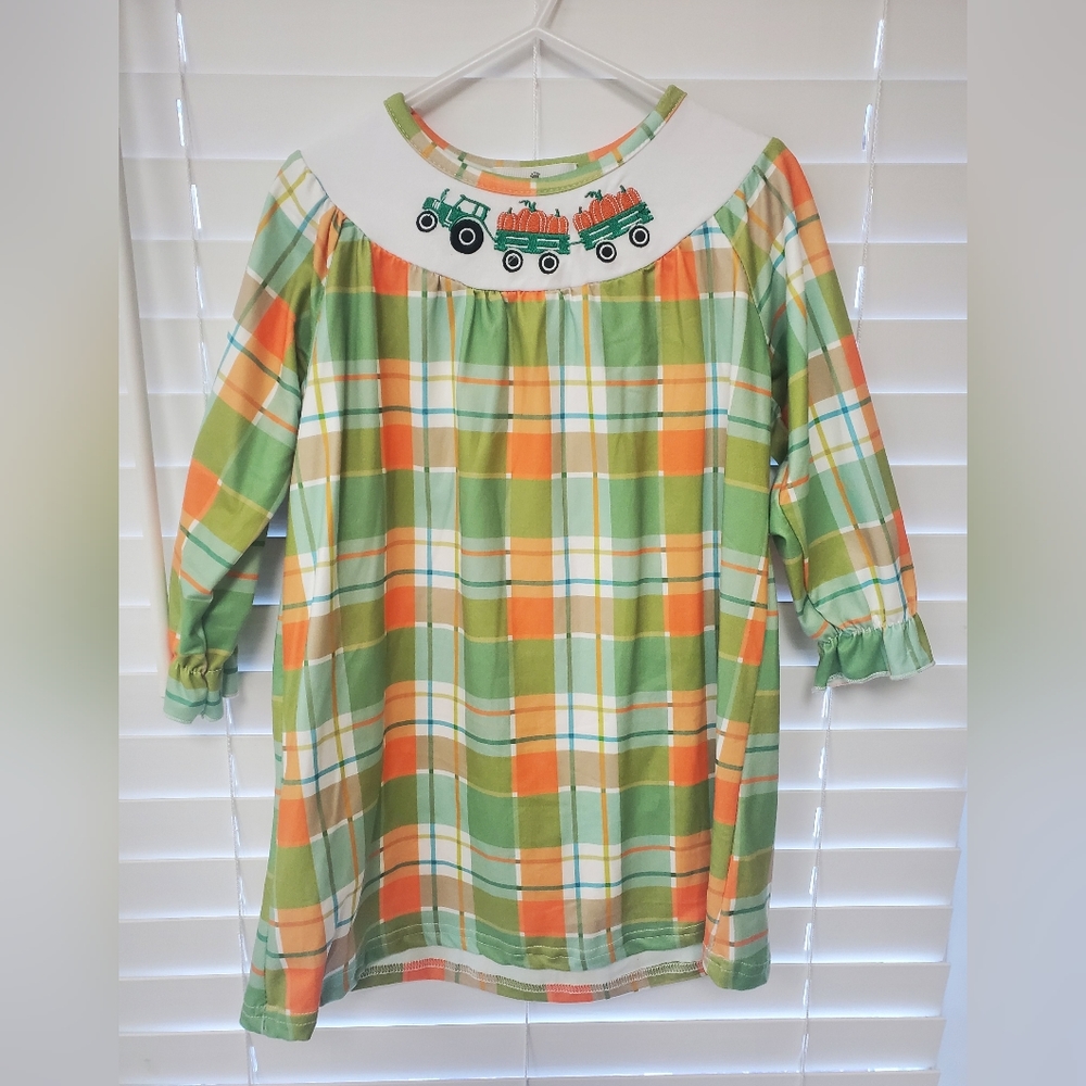 Marie Nicole tractor dress size 2t